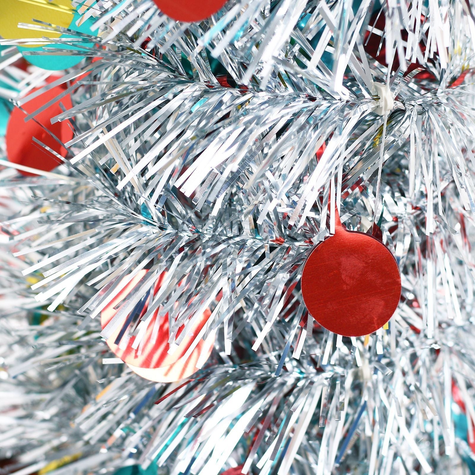 HKM-798355 Colorful Retractable Folding Christmas Tree Ornaments - 150cm/180cm Height