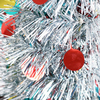 HKM-798355 Colorful Retractable Folding Christmas Tree Ornaments - 150cm/180cm Height