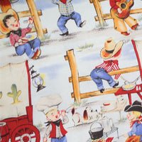 HKM-798419 Classic Imported Cotton Denim Fabric for Western Apparel - Unisex Design