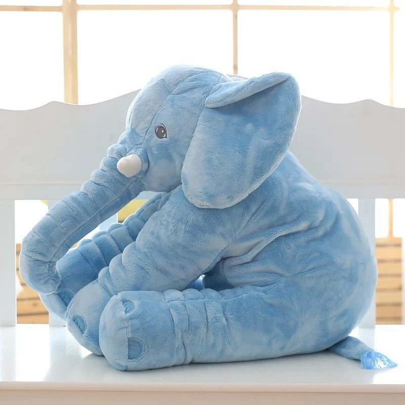 KTX-798419 Soft Comfort Elephant Plush Toy Sleep Pillow in Various Sizes and Colors