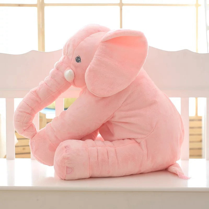 KTX-798419 Soft Comfort Elephant Plush Toy Sleep Pillow in Various Sizes and Colors