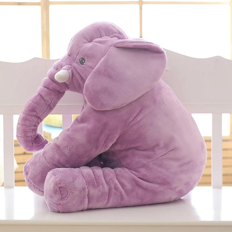 KTX-798419 Soft Comfort Elephant Plush Toy Sleep Pillow in Various Sizes and Colors