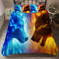 HKM-798419 Ultra-Soft Microfiber Duvet Cover with Active Printing - Fade, Shrink & Pill Resistant