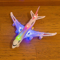 HKM-798547 Airbus A380 LED Flashing Toy Airplane Model for Kids Ages 2-13