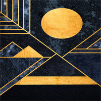 HKM-798739 Nordic Abstract Geometric Canvas Art – Multiple Sizes Available