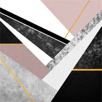 HKM-798739 Nordic Abstract Geometric Canvas Art – Multiple Sizes Available