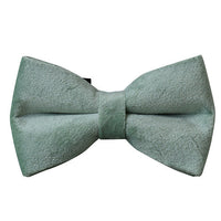 HKM-798931 Mint Green Velvet Dog Collar and Leash Set with Bow Tie and Dog Ring