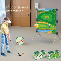 HKM-798995 Children's 2-in-1 Golf Target Throwing Mat - Indoor & Outdoor Sports Training Set, Plastic, 74x50x98 CM