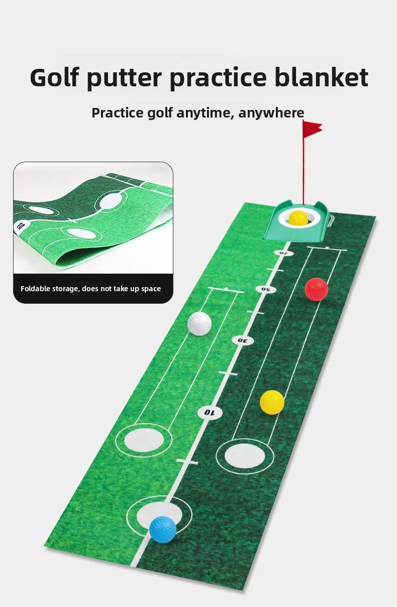 HKM-798995 Children's 2-in-1 Golf Target Throwing Mat - Indoor & Outdoor Sports Training Set, Plastic, 74x50x98 CM