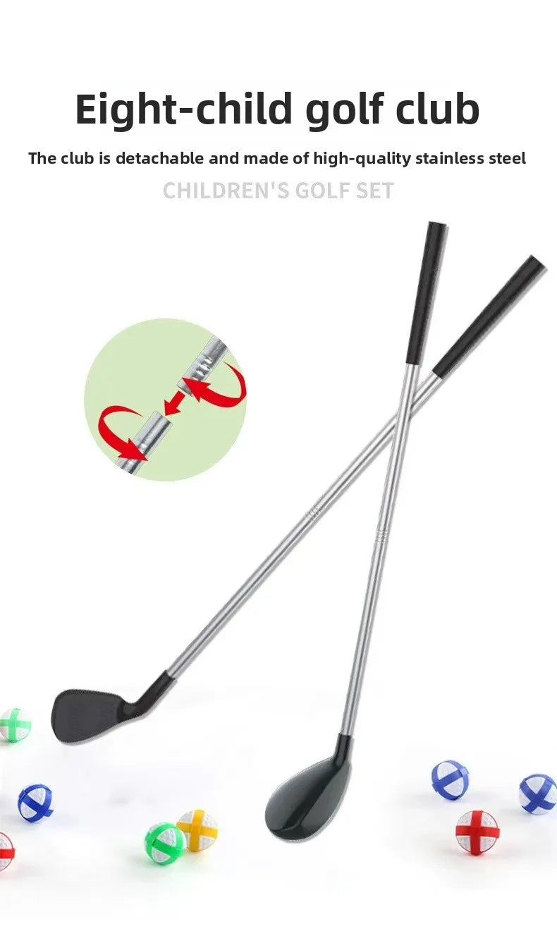 HKM-798995 Children's 2-in-1 Golf Target Throwing Mat - Indoor & Outdoor Sports Training Set, Plastic, 74x50x98 CM