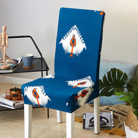 HKM-799123 Elastic Polyester Chair Cover for Office and Home Use - Stain-Resistant, Non-Slip Design, Universal Fit