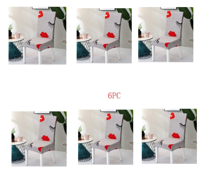 HKM-799123 Elastic Polyester Chair Cover for Office and Home Use - Stain-Resistant, Non-Slip Design, Universal Fit