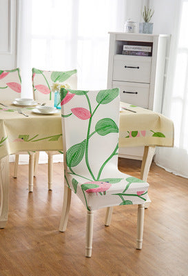 HKM-799123 Elastic Polyester Chair Cover for Office and Home Use - Stain-Resistant, Non-Slip Design, Universal Fit