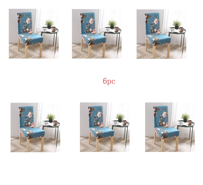 HKM-799123 Elastic Polyester Chair Cover for Office and Home Use - Stain-Resistant, Non-Slip Design, Universal Fit
