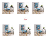 HKM-799123 Elastic Polyester Chair Cover for Office and Home Use - Stain-Resistant, Non-Slip Design, Universal Fit