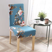 HKM-799123 Elastic Polyester Chair Cover for Office and Home Use - Stain-Resistant, Non-Slip Design, Universal Fit