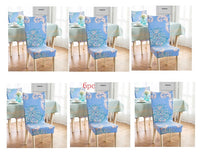 HKM-799123 Elastic Polyester Chair Cover for Office and Home Use - Stain-Resistant, Non-Slip Design, Universal Fit