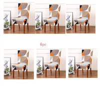 HKM-799123 Elastic Polyester Chair Cover for Office and Home Use - Stain-Resistant, Non-Slip Design, Universal Fit