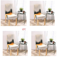 HKM-799123 Elastic Polyester Chair Cover for Office and Home Use - Stain-Resistant, Non-Slip Design, Universal Fit