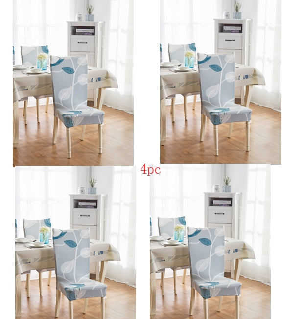 HKM-799123 Elastic Polyester Chair Cover for Office and Home Use - Stain-Resistant, Non-Slip Design, Universal Fit