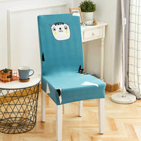 HKM-799123 Elastic Polyester Chair Cover for Office and Home Use - Stain-Resistant, Non-Slip Design, Universal Fit