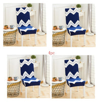 HKM-799123 Elastic Polyester Chair Cover for Office and Home Use - Stain-Resistant, Non-Slip Design, Universal Fit