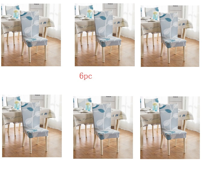 HKM-799123 Elastic Polyester Chair Cover for Office and Home Use - Stain-Resistant, Non-Slip Design, Universal Fit