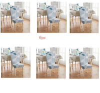 HKM-799123 Elastic Polyester Chair Cover for Office and Home Use - Stain-Resistant, Non-Slip Design, Universal Fit