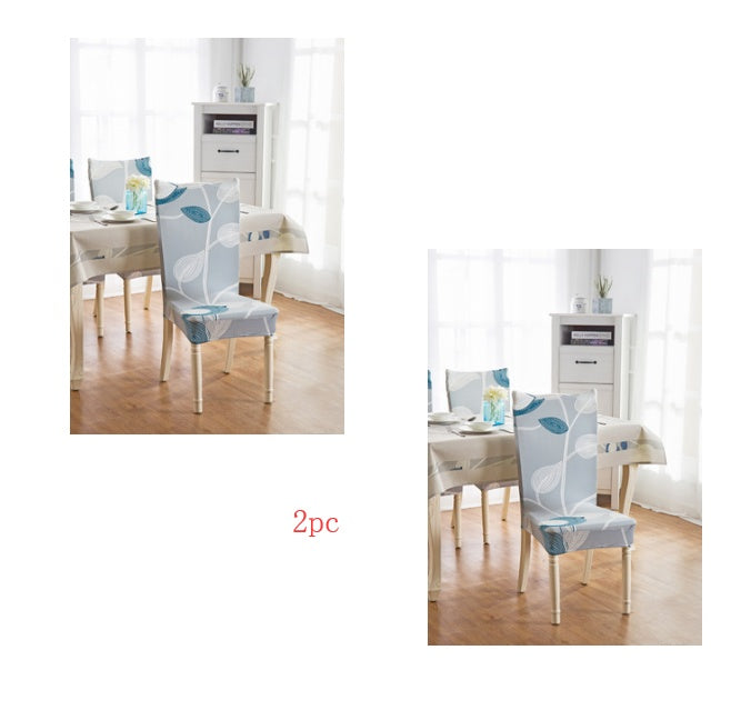 HKM-799123 Elastic Polyester Chair Cover for Office and Home Use - Stain-Resistant, Non-Slip Design, Universal Fit