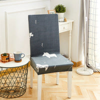 HKM-799123 Elastic Polyester Chair Cover for Office and Home Use - Stain-Resistant, Non-Slip Design, Universal Fit