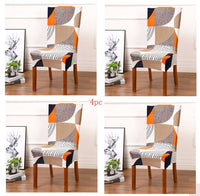 HKM-799123 Elastic Polyester Chair Cover for Office and Home Use - Stain-Resistant, Non-Slip Design, Universal Fit