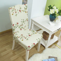 HKM-799123 Elastic Polyester Chair Cover for Office and Home Use - Stain-Resistant, Non-Slip Design, Universal Fit