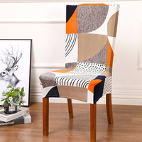 HKM-799123 Elastic Polyester Chair Cover for Office and Home Use - Stain-Resistant, Non-Slip Design, Universal Fit