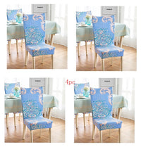 HKM-799123 Elastic Polyester Chair Cover for Office and Home Use - Stain-Resistant, Non-Slip Design, Universal Fit