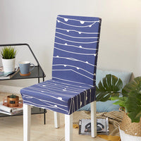 HKM-799123 Elastic Polyester Chair Cover for Office and Home Use - Stain-Resistant, Non-Slip Design, Universal Fit