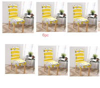 HKM-799123 Elastic Polyester Chair Cover for Office and Home Use - Stain-Resistant, Non-Slip Design, Universal Fit