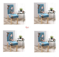 HKM-799123 Elastic Polyester Chair Cover for Office and Home Use - Stain-Resistant, Non-Slip Design, Universal Fit