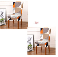 HKM-799123 Elastic Polyester Chair Cover for Office and Home Use - Stain-Resistant, Non-Slip Design, Universal Fit