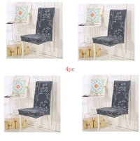HKM-799123 Elastic Polyester Chair Cover for Office and Home Use - Stain-Resistant, Non-Slip Design, Universal Fit