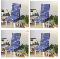 HKM-799123 Elastic Polyester Chair Cover for Office and Home Use - Stain-Resistant, Non-Slip Design, Universal Fit