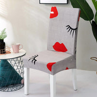 HKM-799123 Elastic Polyester Chair Cover for Office and Home Use - Stain-Resistant, Non-Slip Design, Universal Fit