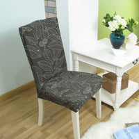 HKM-799123 Elastic Polyester Chair Cover for Office and Home Use - Stain-Resistant, Non-Slip Design, Universal Fit