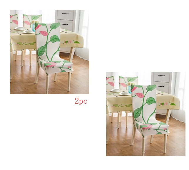 HKM-799123 Elastic Polyester Chair Cover for Office and Home Use - Stain-Resistant, Non-Slip Design, Universal Fit