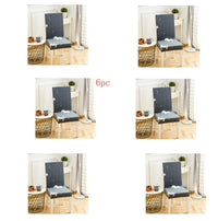 HKM-799123 Elastic Polyester Chair Cover for Office and Home Use - Stain-Resistant, Non-Slip Design, Universal Fit