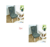 HKM-799123 Elastic Polyester Chair Cover for Office and Home Use - Stain-Resistant, Non-Slip Design, Universal Fit
