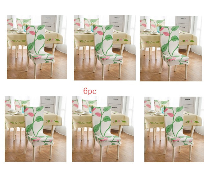 HKM-799123 Elastic Polyester Chair Cover for Office and Home Use - Stain-Resistant, Non-Slip Design, Universal Fit