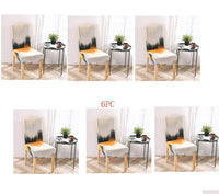 HKM-799123 Elastic Polyester Chair Cover for Office and Home Use - Stain-Resistant, Non-Slip Design, Universal Fit