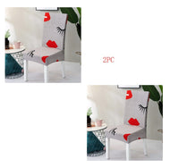 HKM-799123 Elastic Polyester Chair Cover for Office and Home Use - Stain-Resistant, Non-Slip Design, Universal Fit