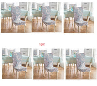 HKM-799123 Elastic Polyester Chair Cover for Office and Home Use - Stain-Resistant, Non-Slip Design, Universal Fit