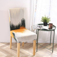 HKM-799123 Elastic Polyester Chair Cover for Office and Home Use - Stain-Resistant, Non-Slip Design, Universal Fit